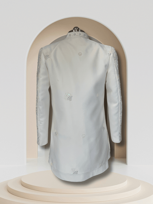 Ivory Mist – White Indo-Western 3-Piece Set